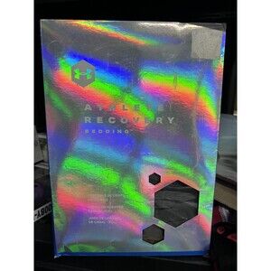 Under Armour Athlete Recovery Bedding Full Sheet Set - Zinc Gray - 1352887-513